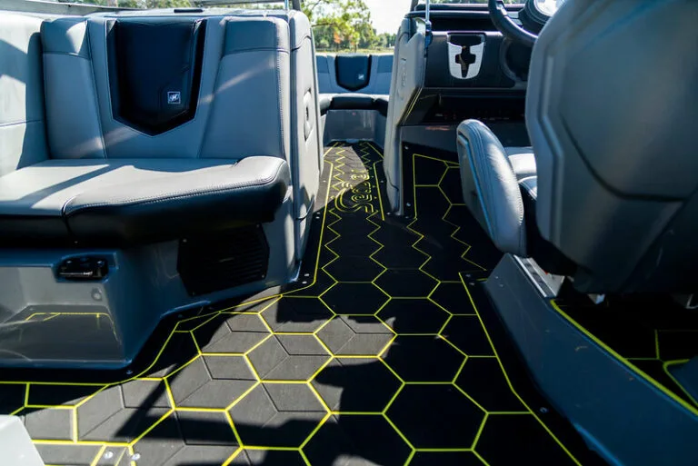 SeaDek installation with removable Snap-In system