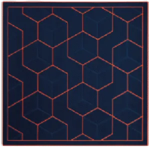 SeaDek hexagonal pattern
